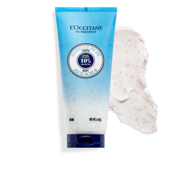 L'Occitane en Provence 10% Shea Butter Rich Body Scrub 200ML NEW